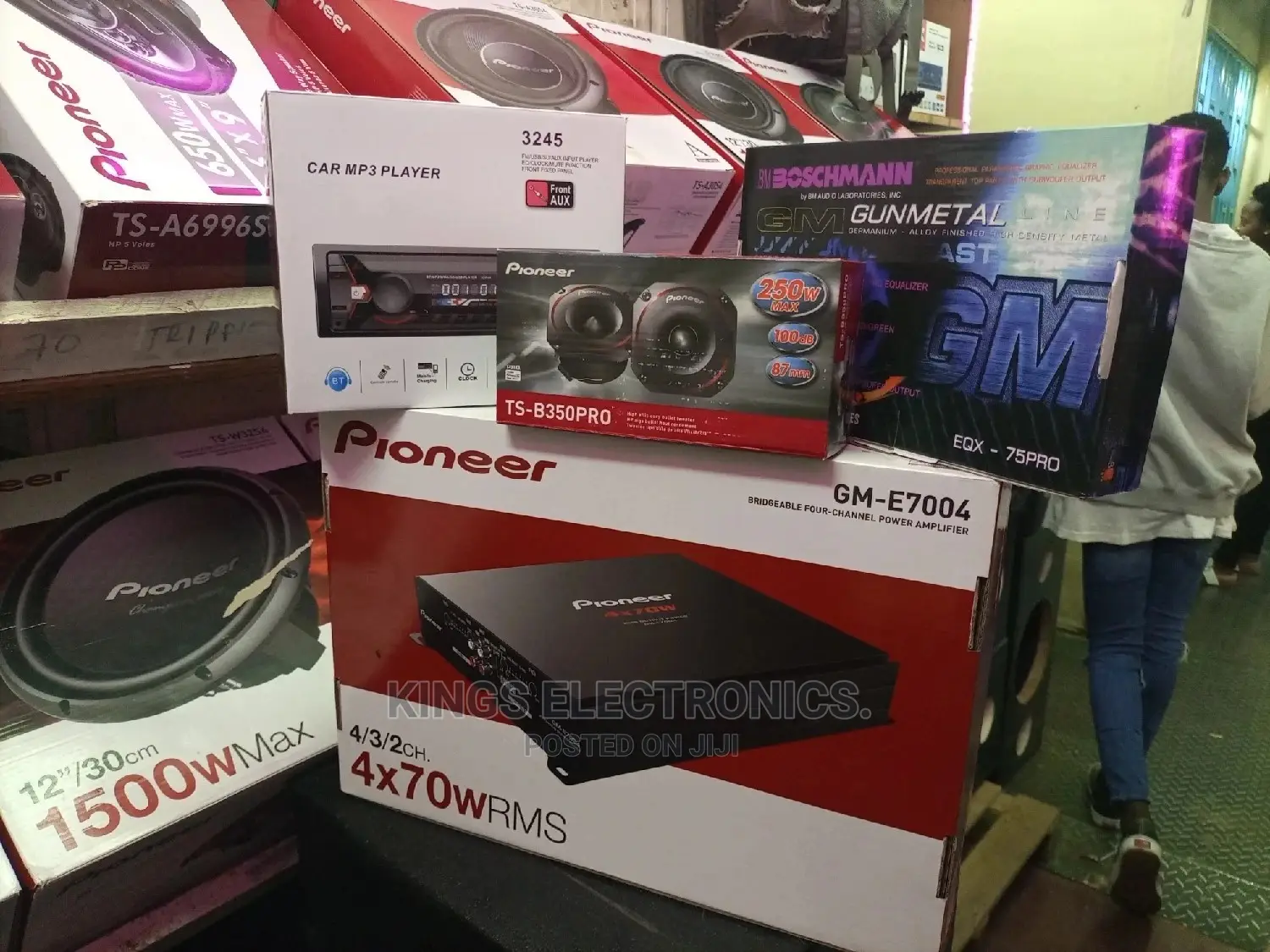 Pioneer Booster Car Sound System