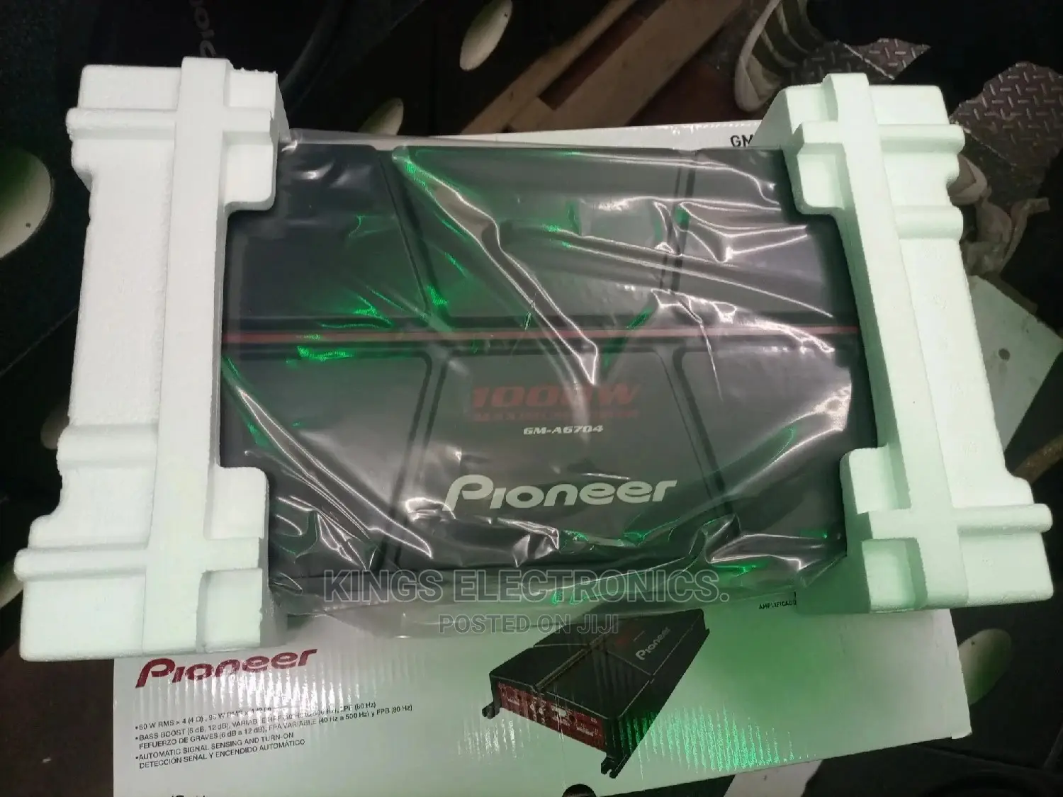 Pionner Car Booster Gm6704.