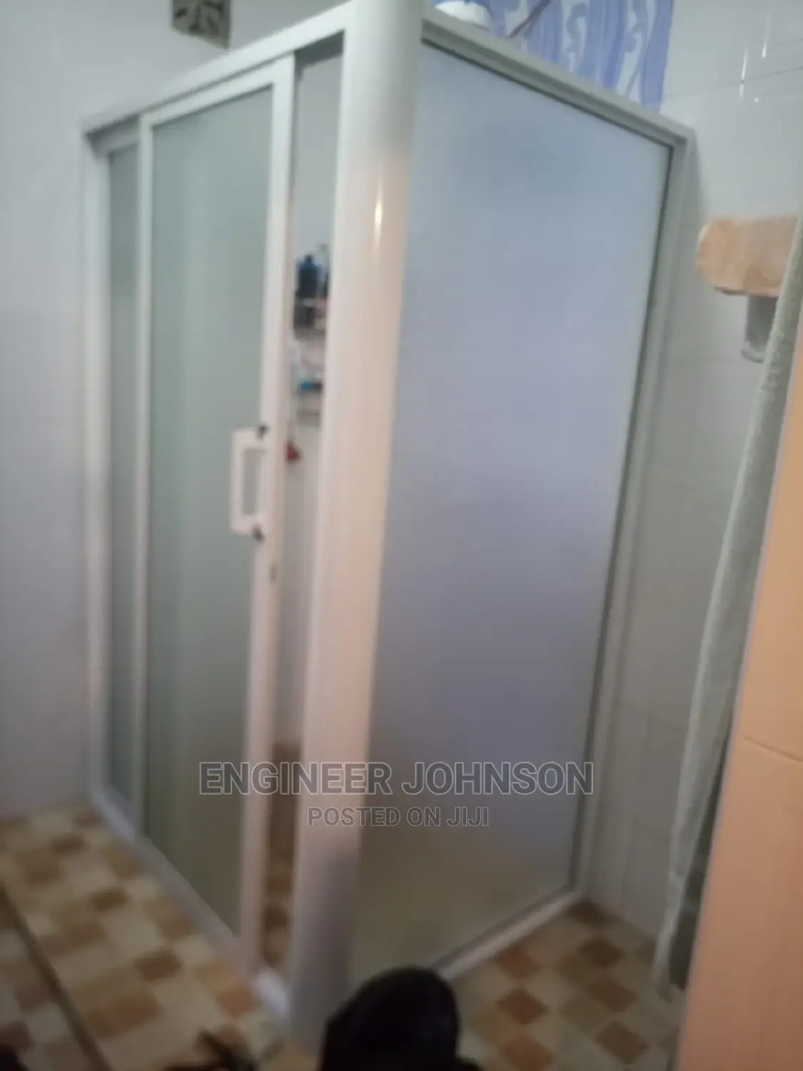 Sliding Bathroom Cubicle
