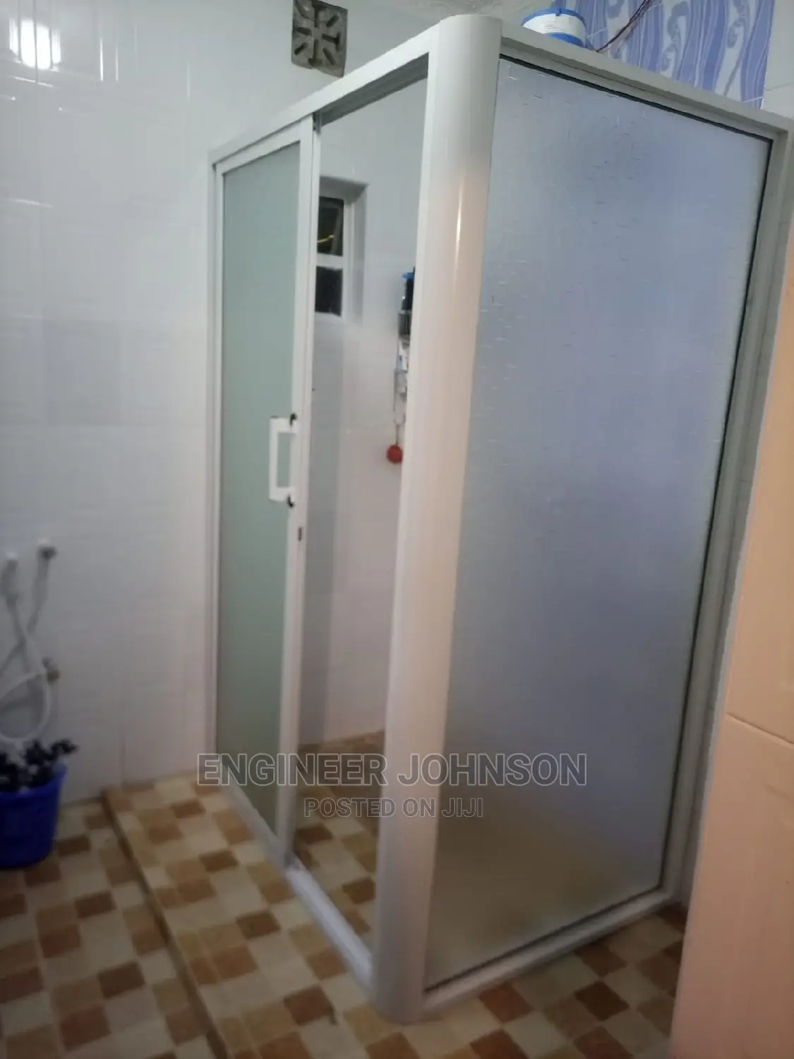 Sliding Bathroom Cubicle