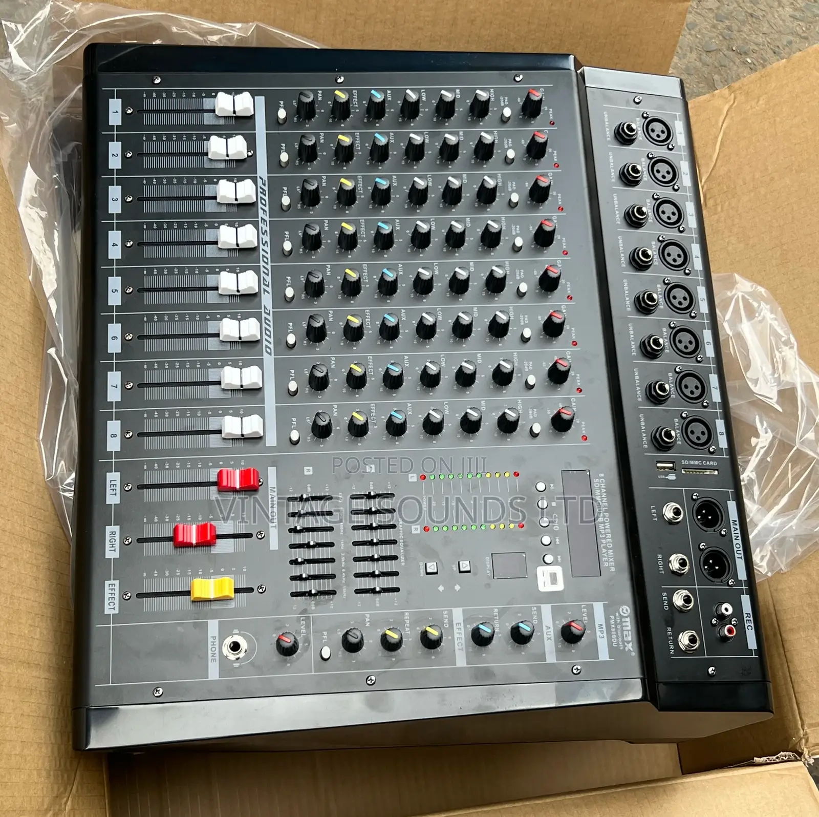 Professional Omax Powered Mixer