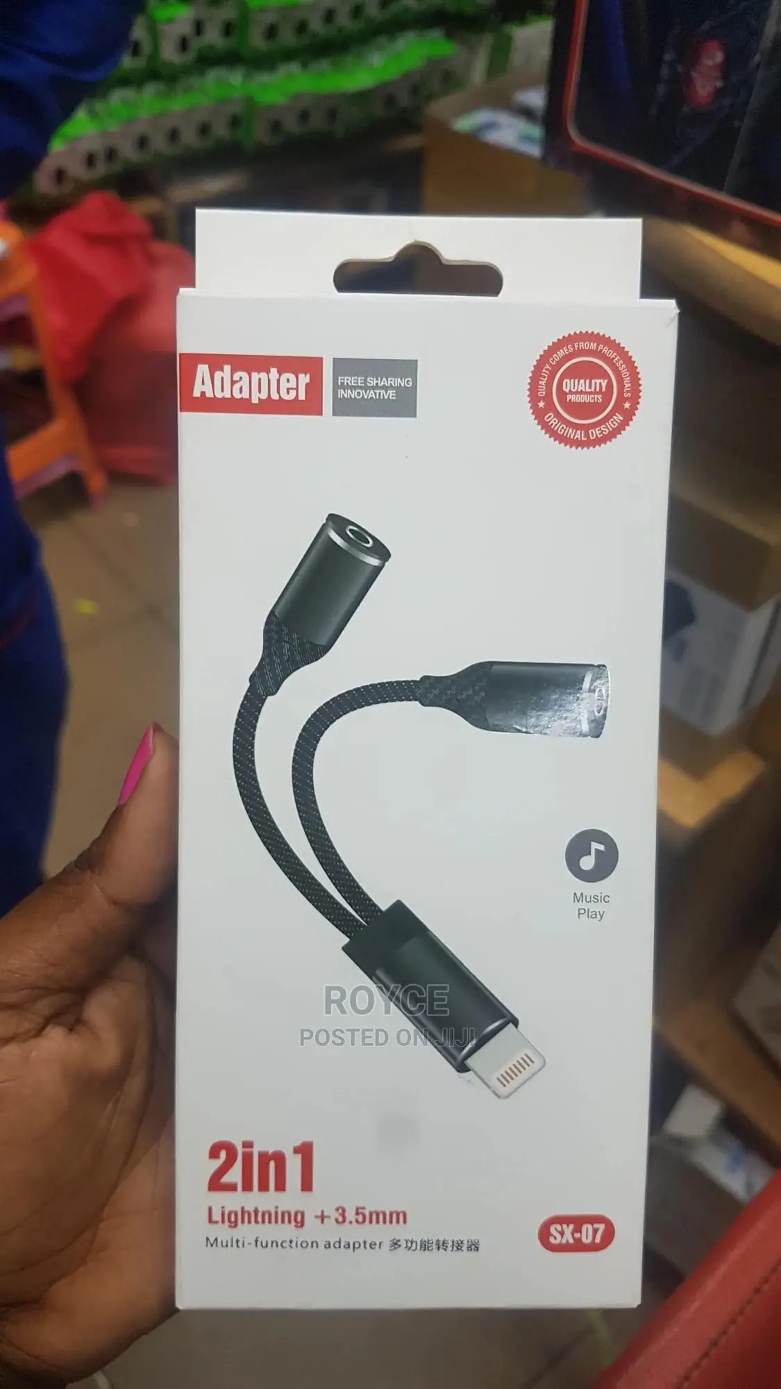 iPhone 2 in 1 Audio Adapter