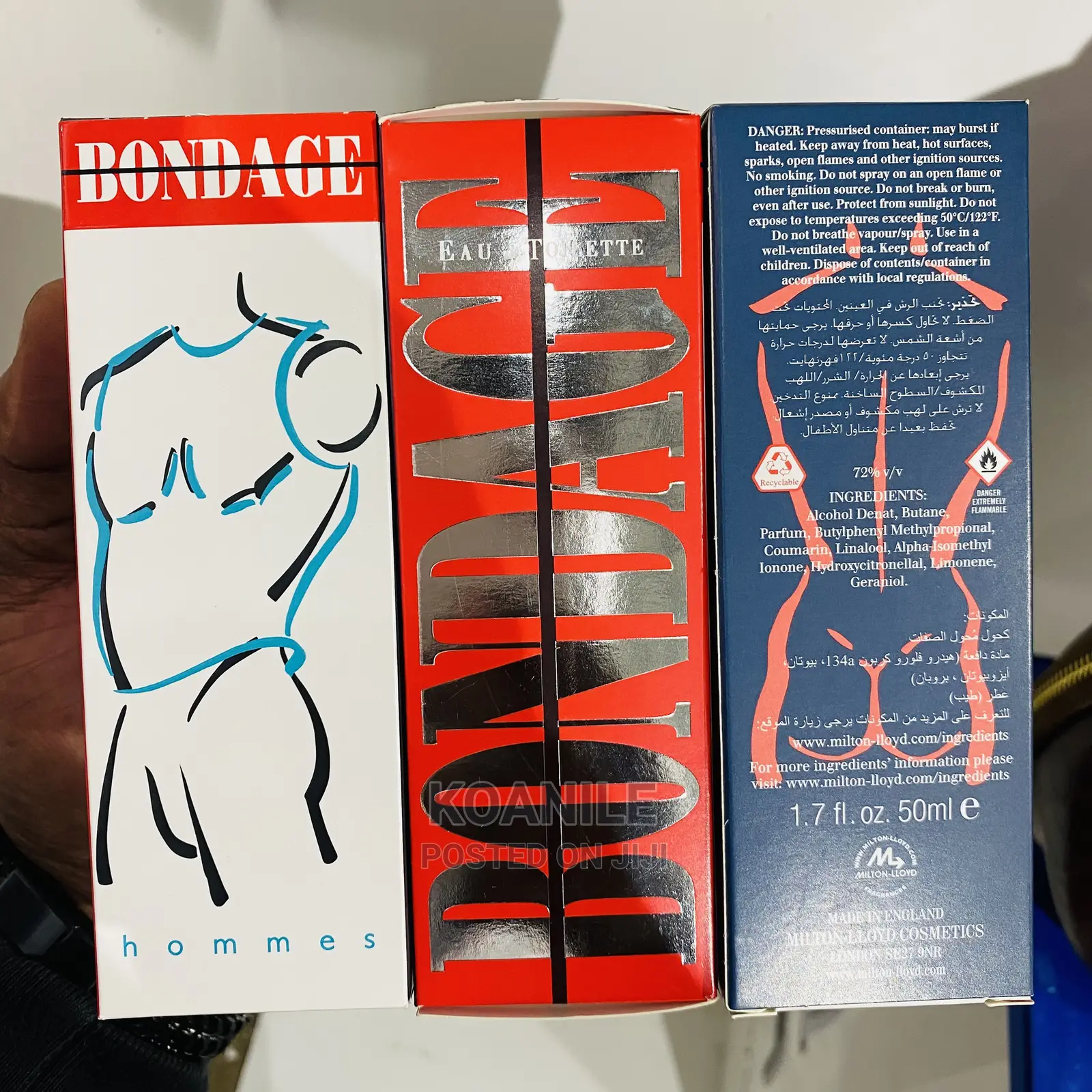 Bondage Hommes Men Perfume