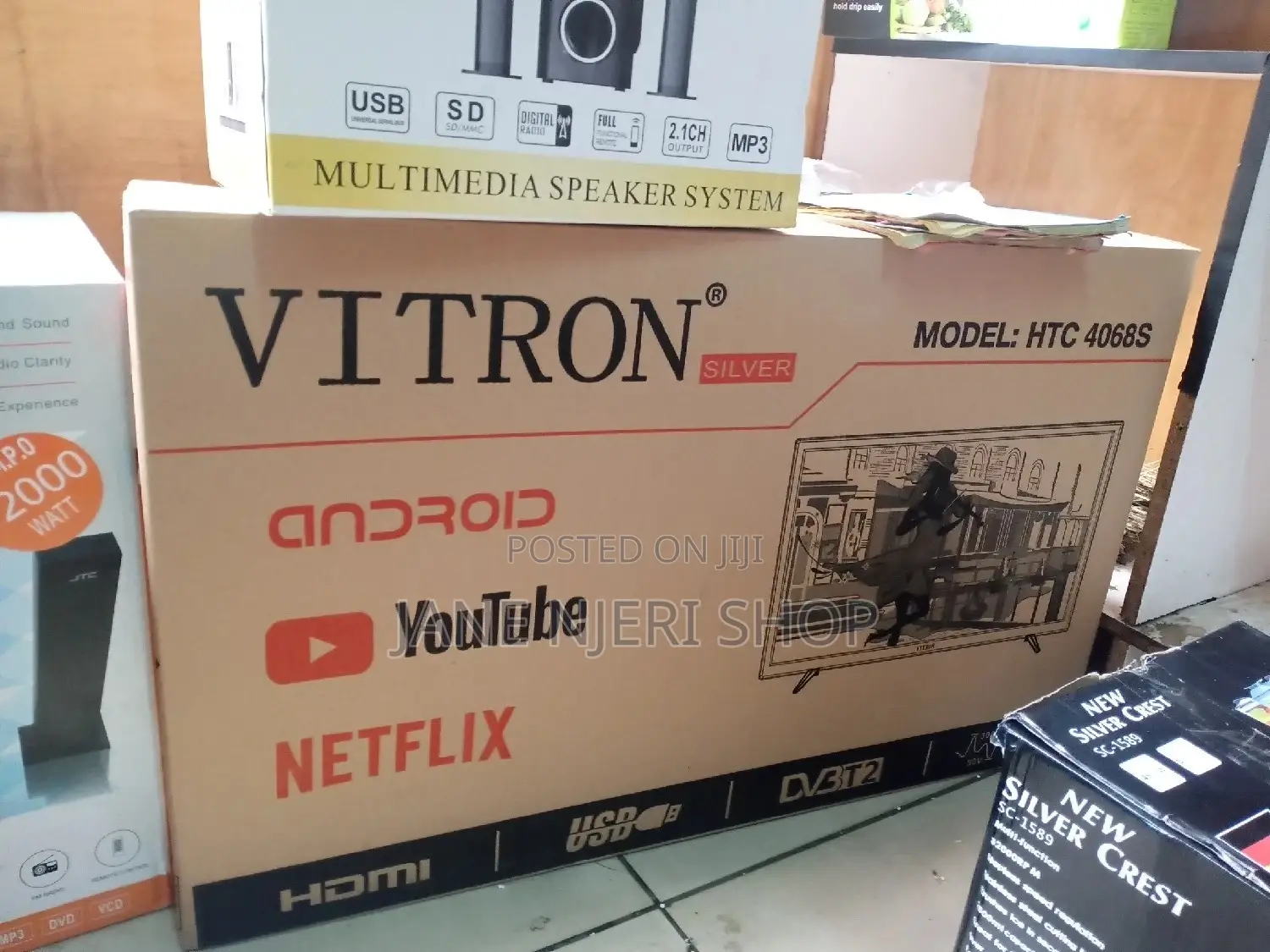 Brand New Vitron 43 Inches Smart Android