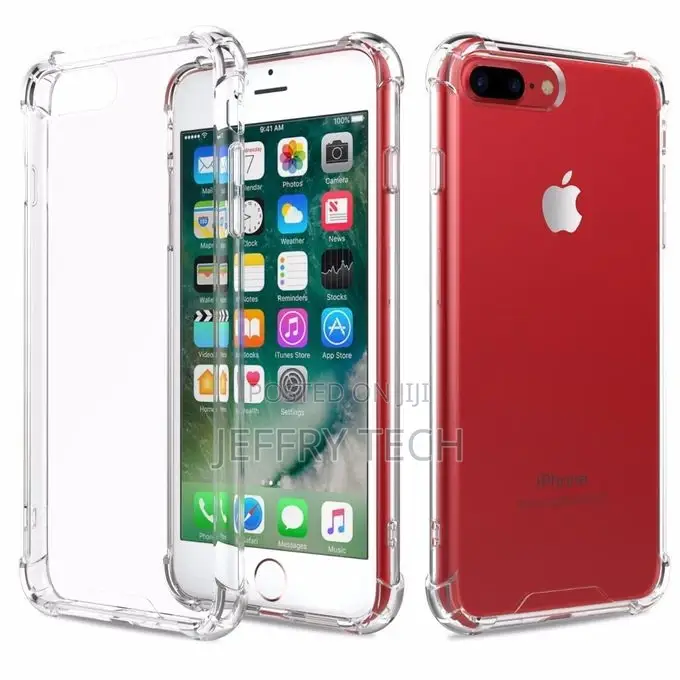 Case for iPhone 8 Plus Anti Shock Clear Cover