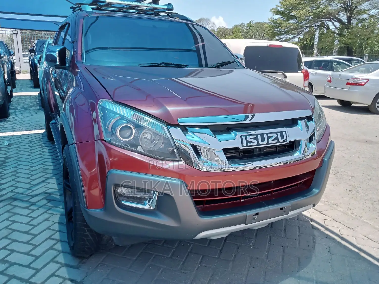 Isuzu D-Max 2016 Orange
