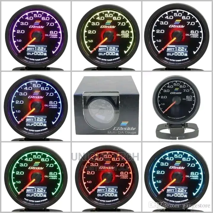 Greddy Car Gauges Universal Performance Typed Watertemp,Oil