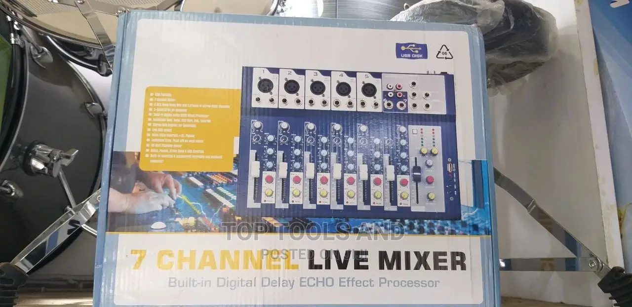 7 Channel Live Mixer