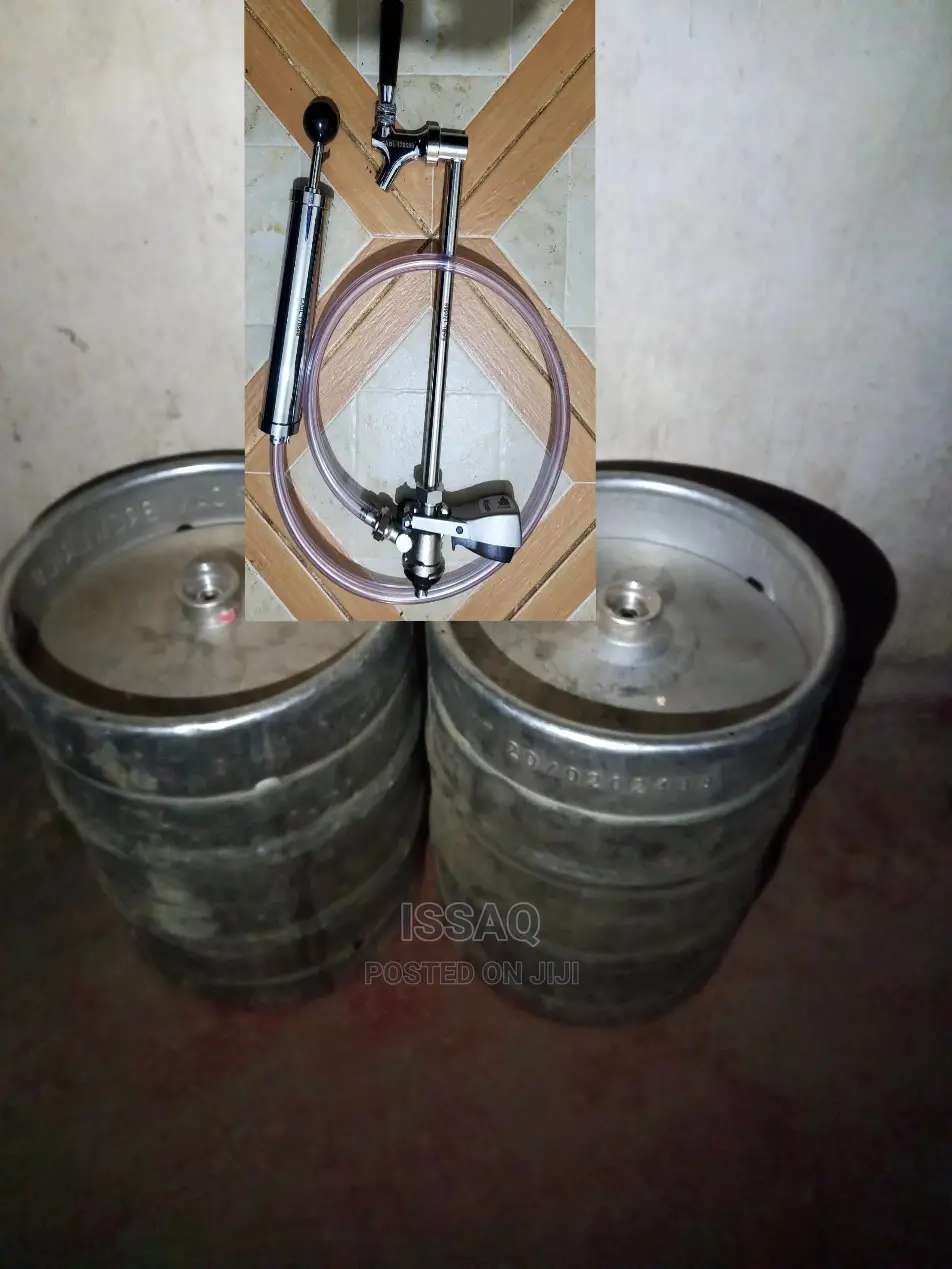 New Keg Pump With 2 Barrels --Christmas Offer