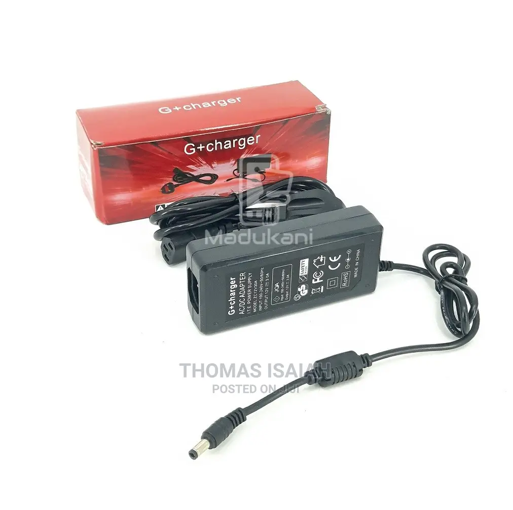 12V 5A DC G+ Power Adapter Charger With UK Plug