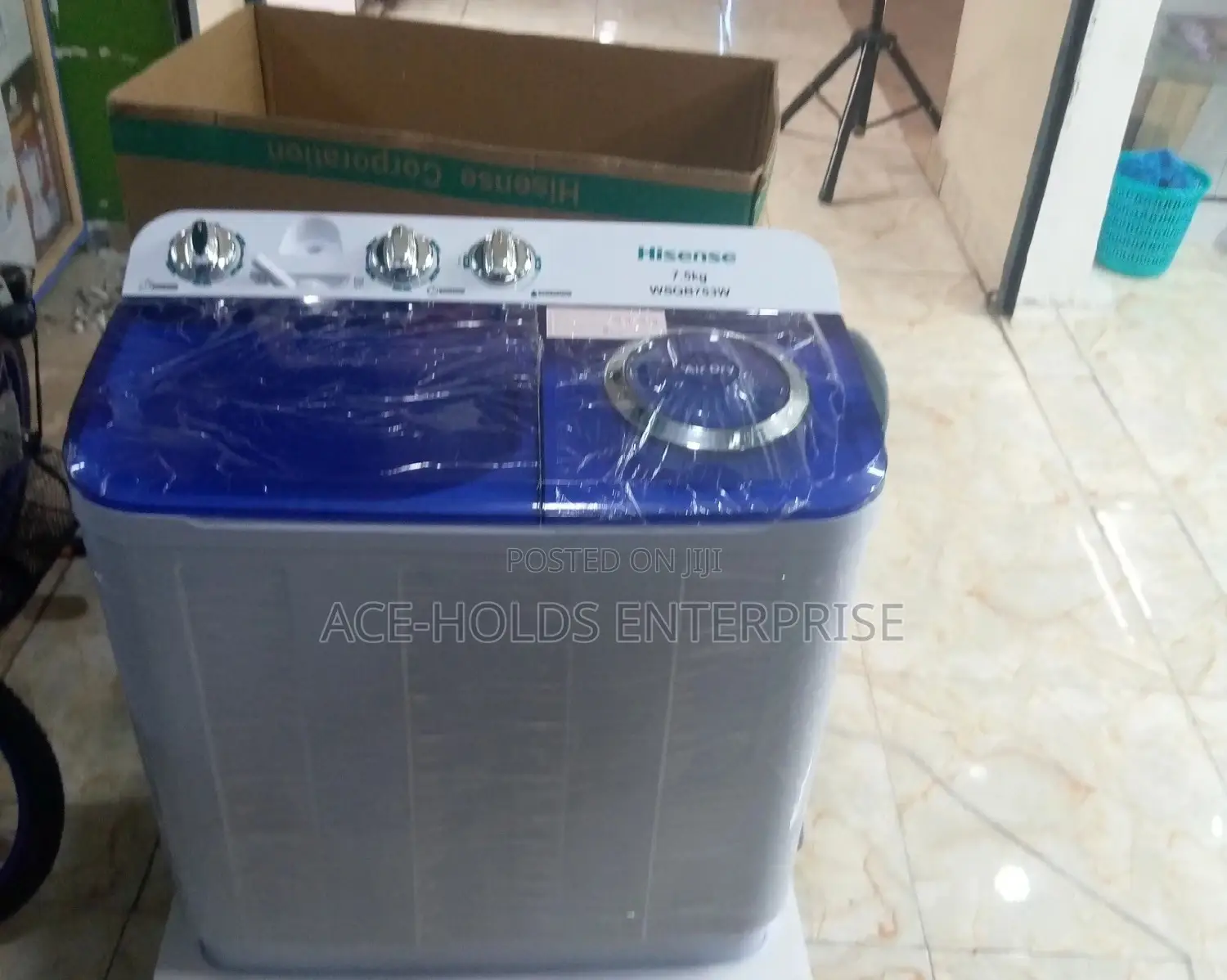 Hisense Twin Tub Washing Machine Top Load 7.5kg