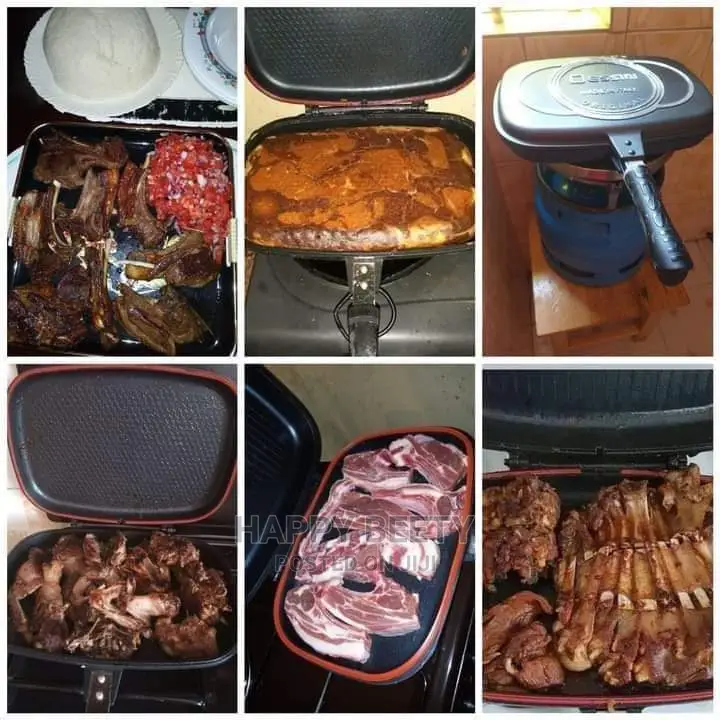 Original Dessin Double Grill Pan
