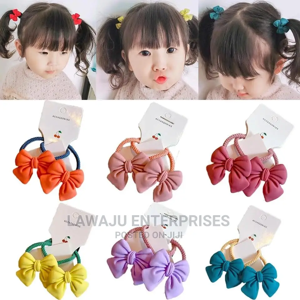Bow Hair Ties for Girls