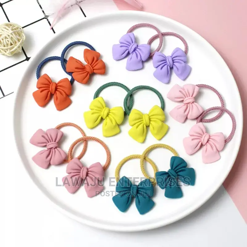 Bow Hair Ties for Girls