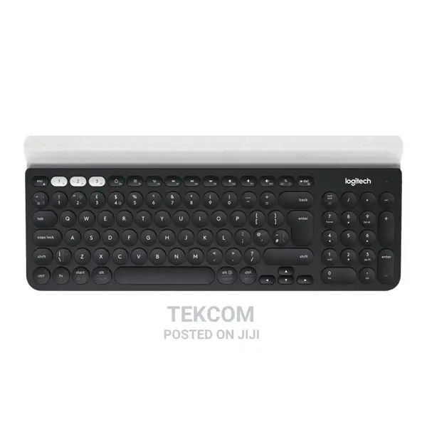 Logitech Wireless Multi-Device Keyboard - Dark Grey - 9