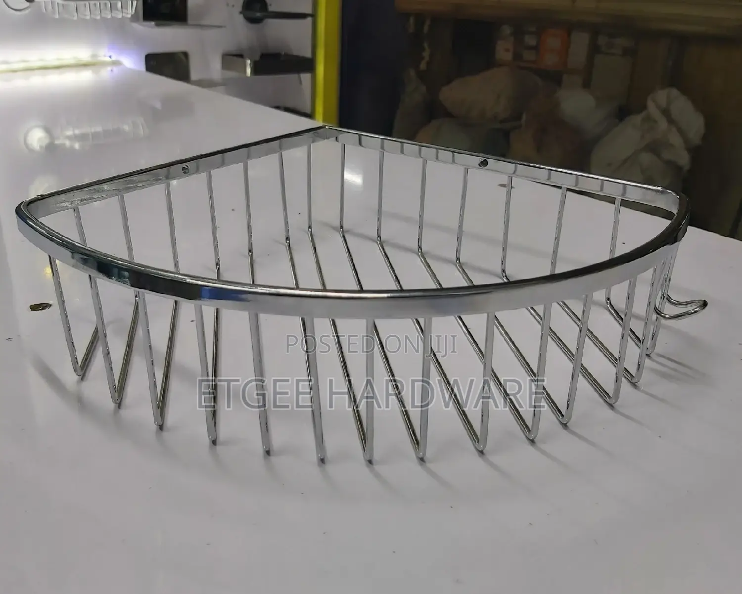 Big Corner Shelf Wire Bathroom / Kitchen