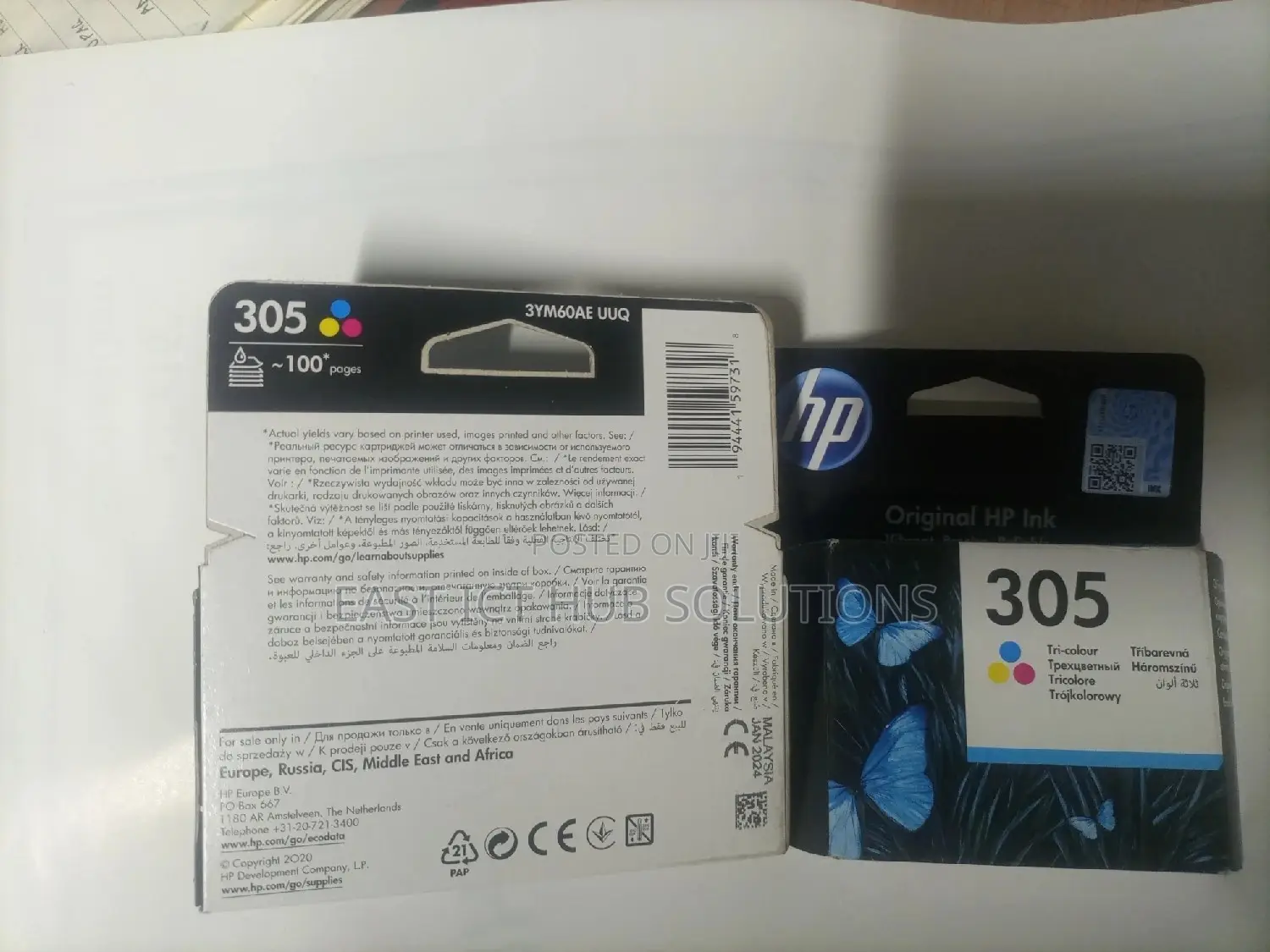 Hp Inks 305 Colors