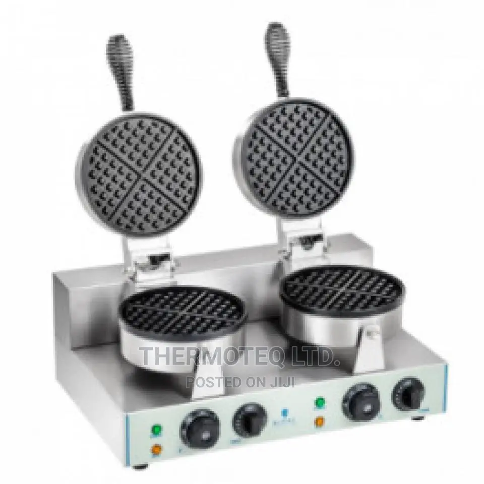 Commercial Double Waffle Maker