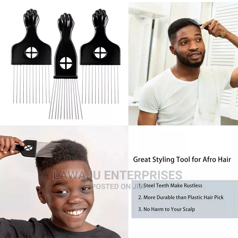 Afro Hair Fork Comb