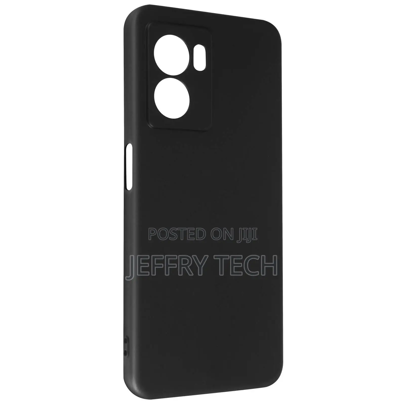 Oppo A77 Resistant Silicone Gel Flexible Case Black