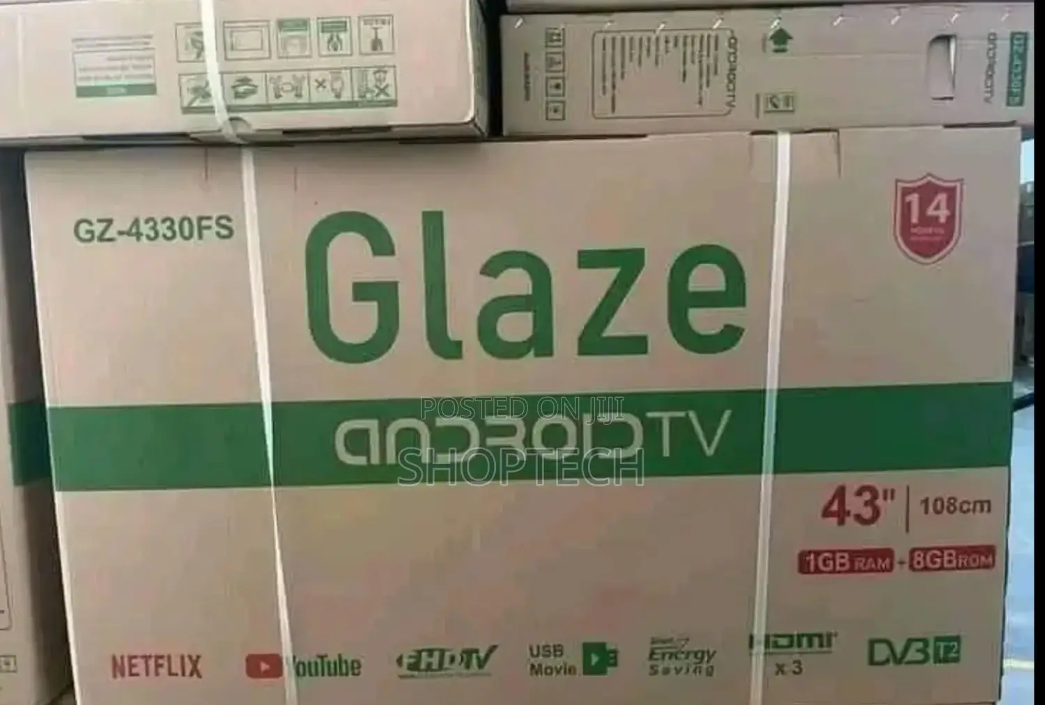 Glaze Tv 43 Inches Android
