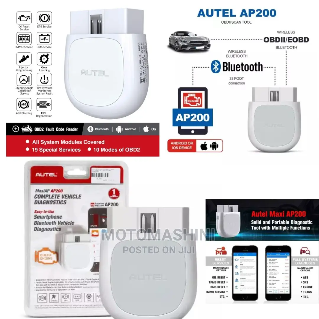 Autel Ap200 Vehicle Bluetooth OBD-II Diagnosis Dongle