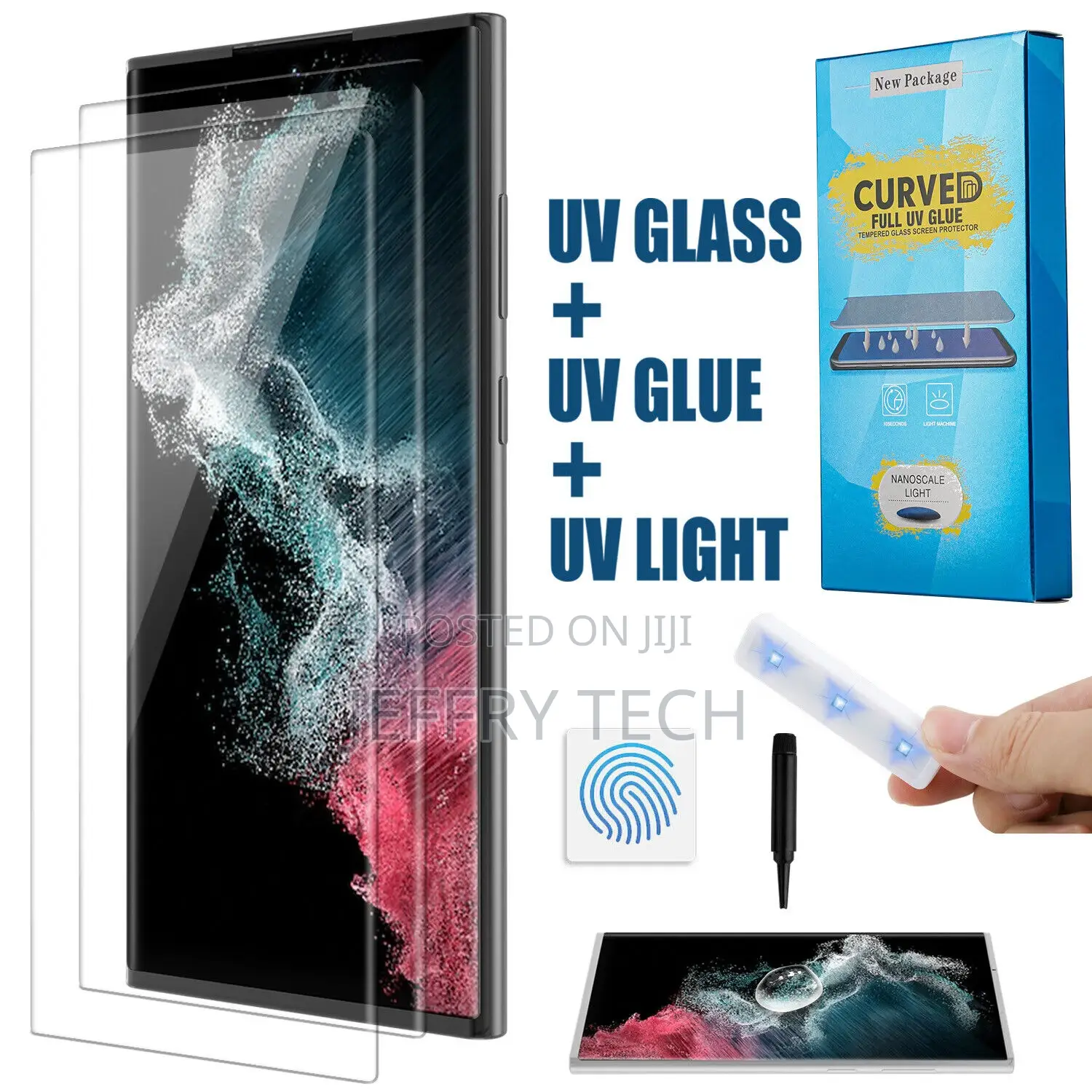 S22 Ultra Anti Peep Privacy Tempered Glass Film for Samsung