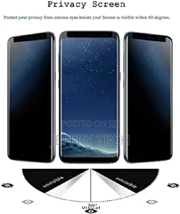 Galaxy S8 Plus Privacy Screen Protector, AIKIN [HD][Anti-spy