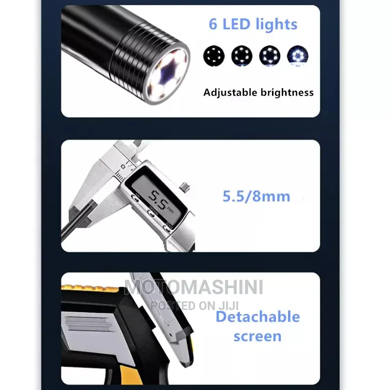 Digital Industrial Inspection Endoscope Camera