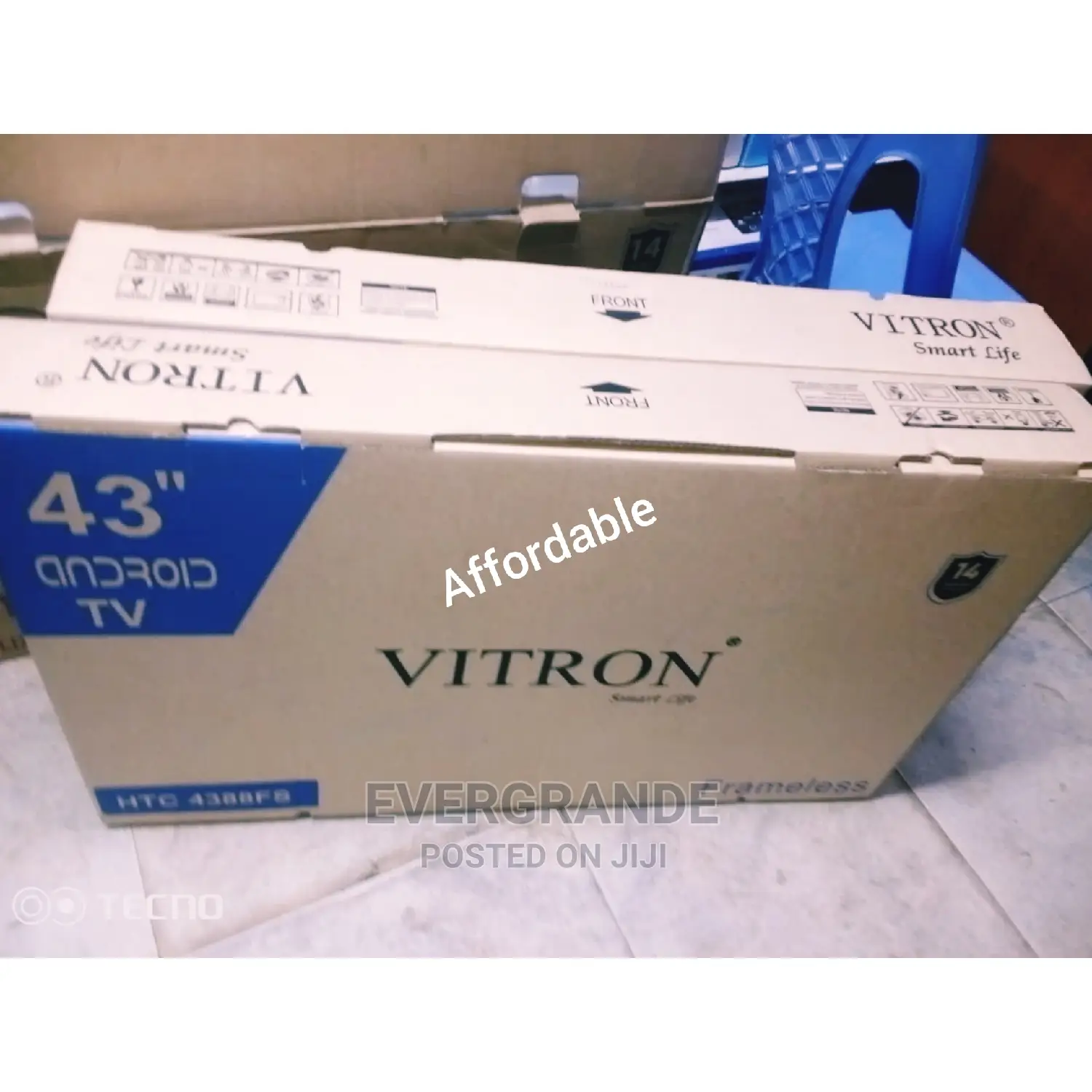 Affordable 43: Inches Smart Android Tv