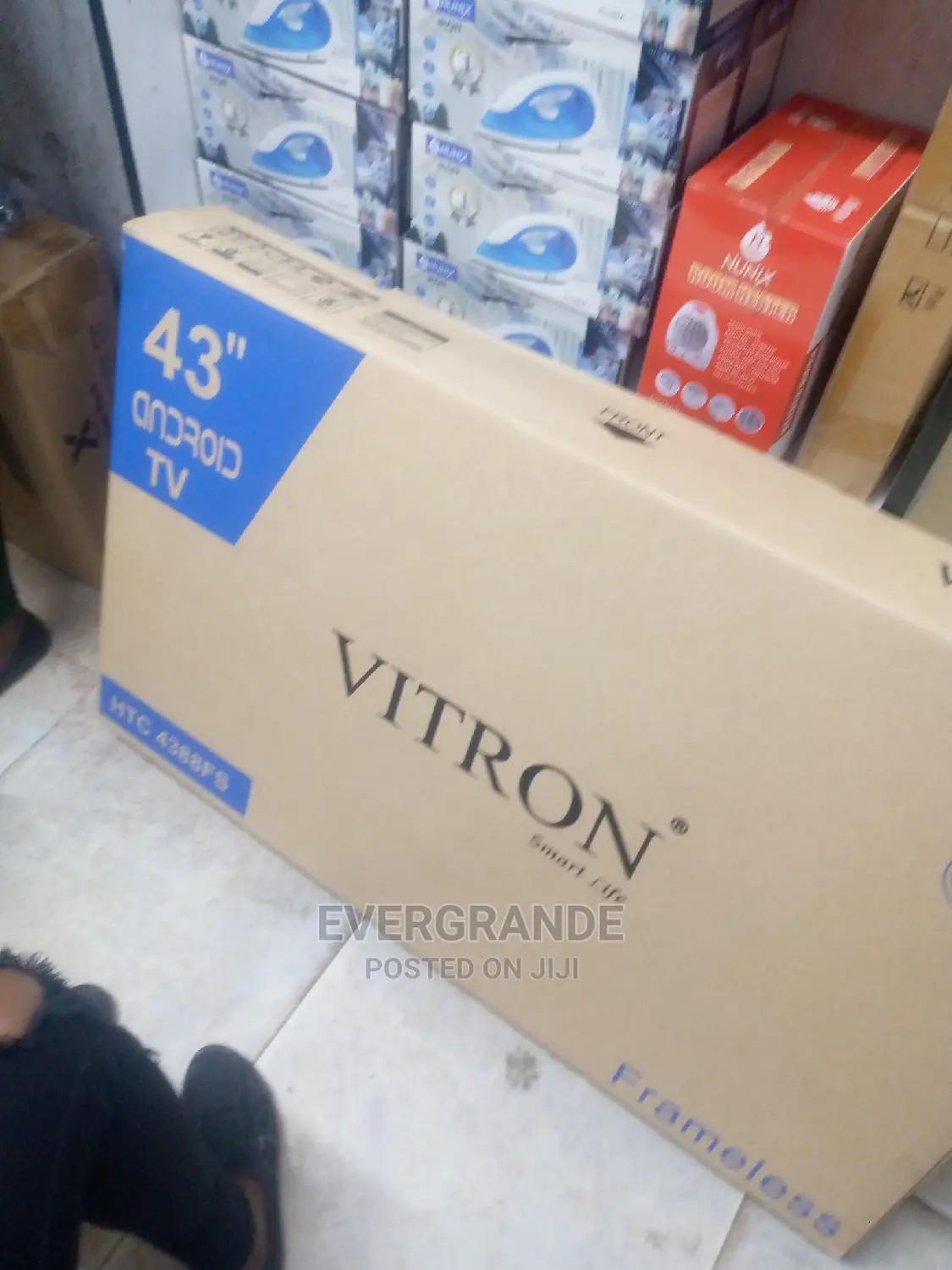 Frameless 43 Inches Smart Android Vitron Tv