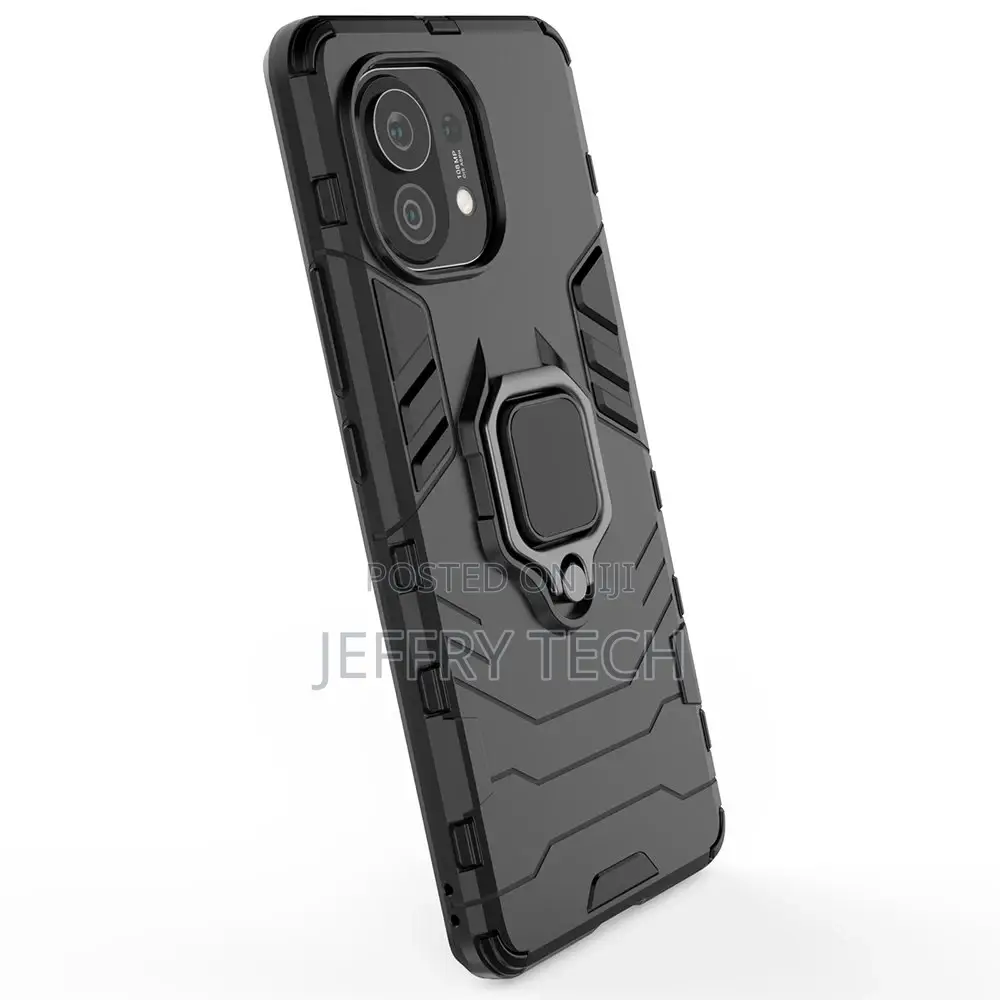 Kickstand Tough Rugged Cover for Xiaomi Mi 11 Blue