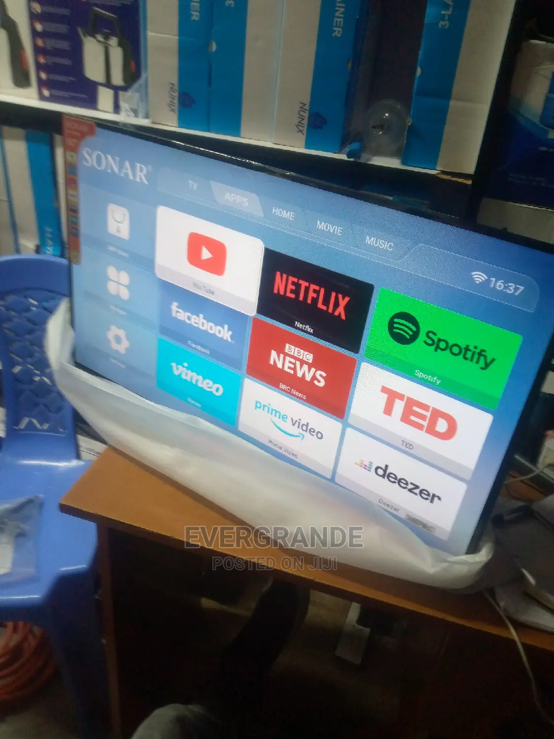 Affordable 32 Inches Smart Android Sonar Tv Cash 11800.