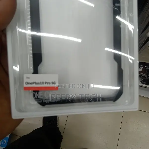Transparent Back Cover Case for Oneplus 10 Pro 5G (Black Bum