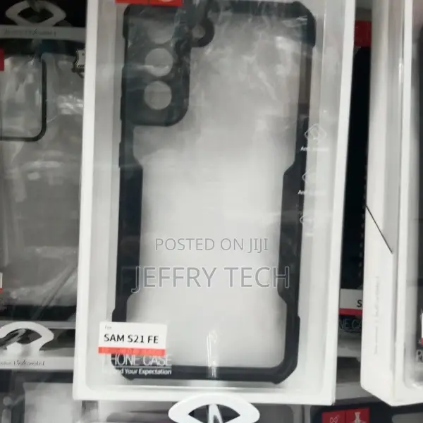Samsung Galaxy S21 FE Clear Transparent Case Cover Clear PC