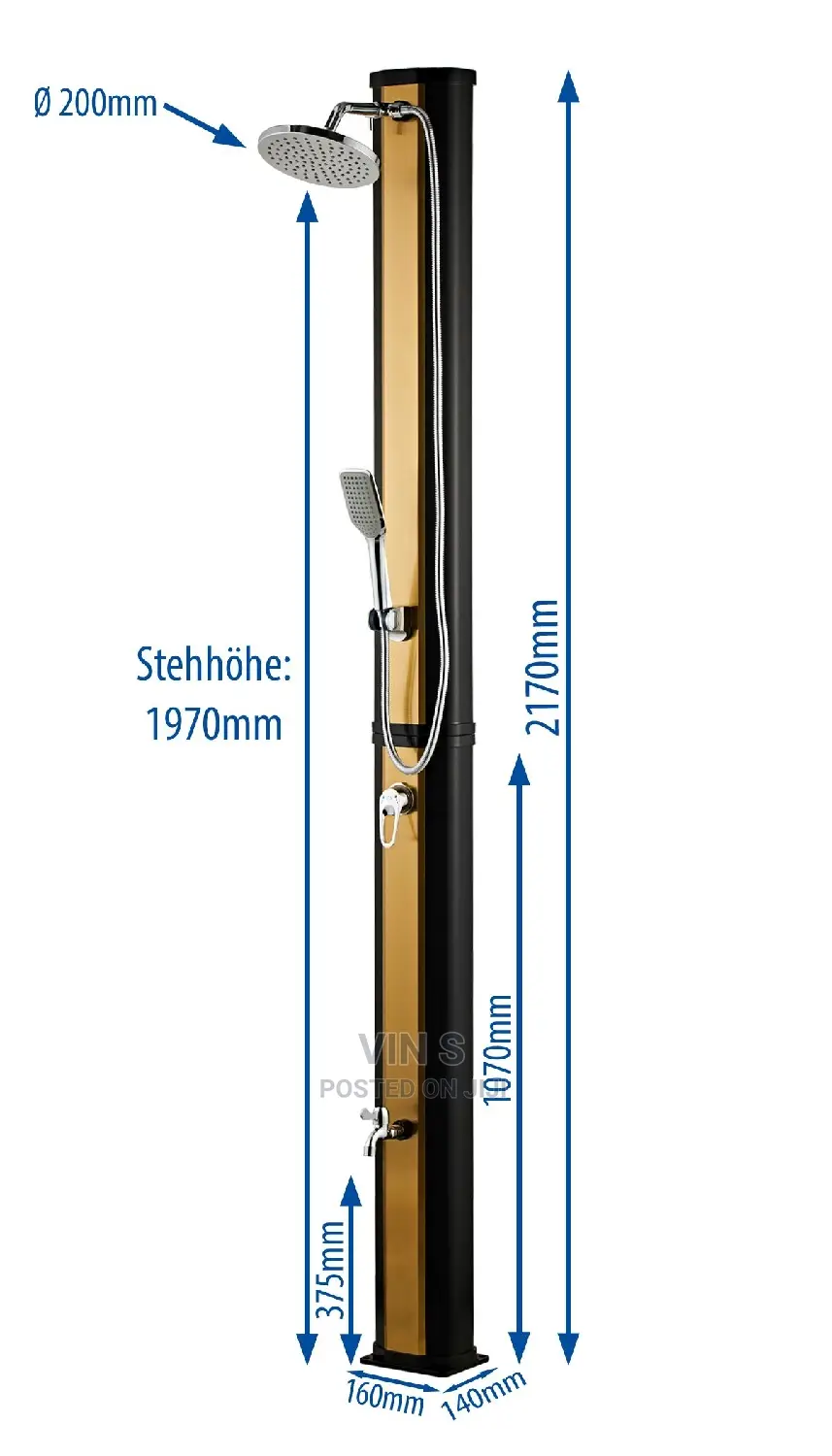 Outdoor Solar Showers^ Solar Showers+ Solar Showers+