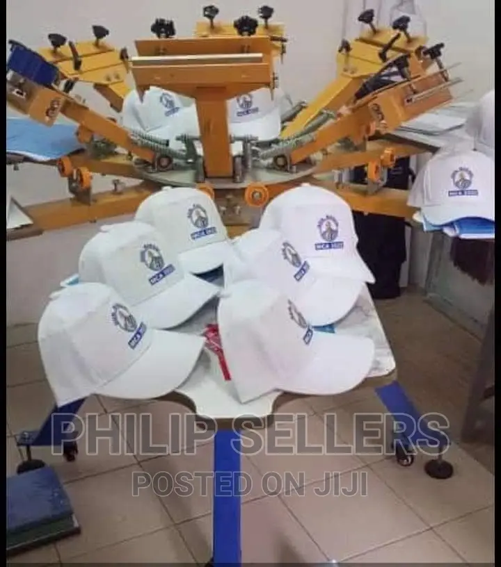 6 Color 6 Station /4 Color 4 Station Screen Printing Press
