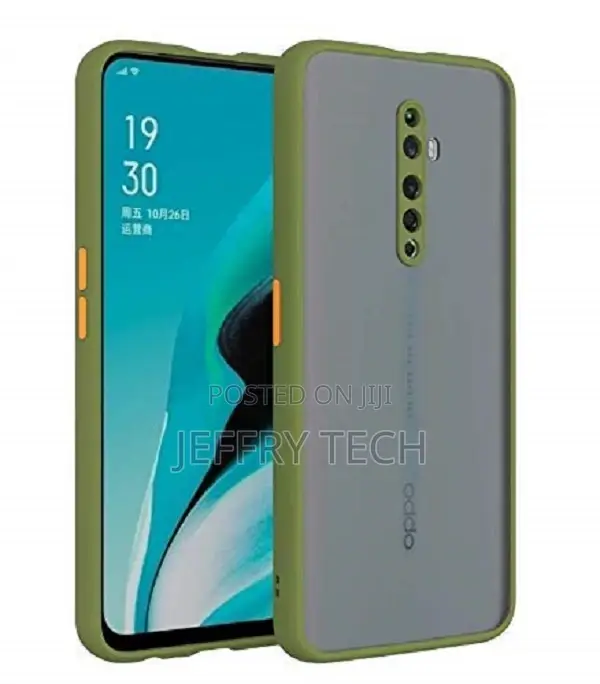Oppo Reno 2f Back Cover Smoke Series,Transparent Matted Froa