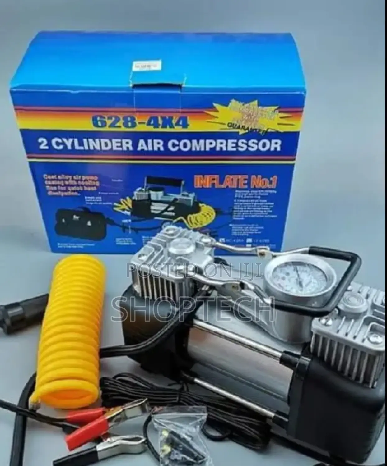 Two Double Cylinder Air Compressor .
