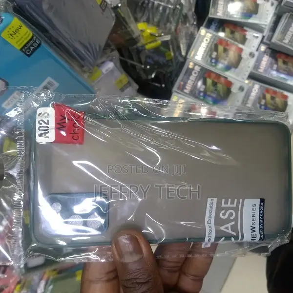 Smoke Mobile Cover for Samsung Galaxy A02s Camera Protection