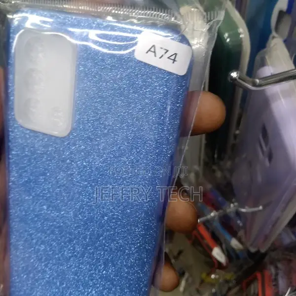 Samsung Galaxy A74 4g, Ipefet Case, Fancy, Glitter - Gold