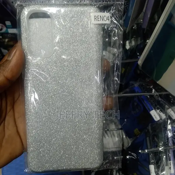 Oppo Reno 4, Dry Fixed Glitter Bling Ultra Thin TPU Sparkle