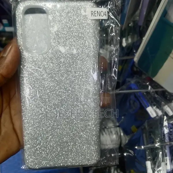 Oppo Reno 4, Dry Fixed Glitter Bling Ultra Thin TPU Sparkle