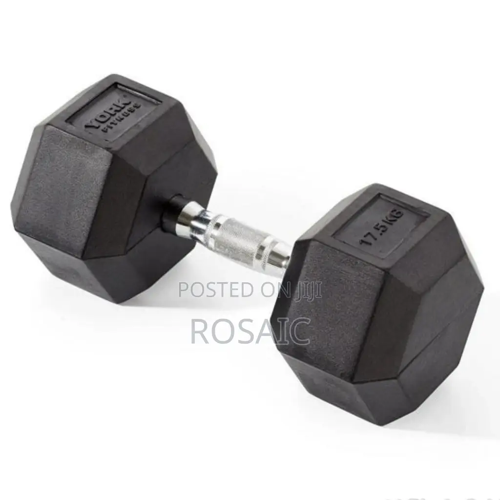 17.5 KGS Hexagonal Dumbbell