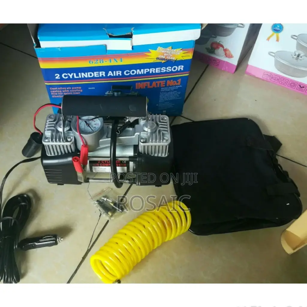 *2-Cylinder Air Compressor/Tyre Inflator