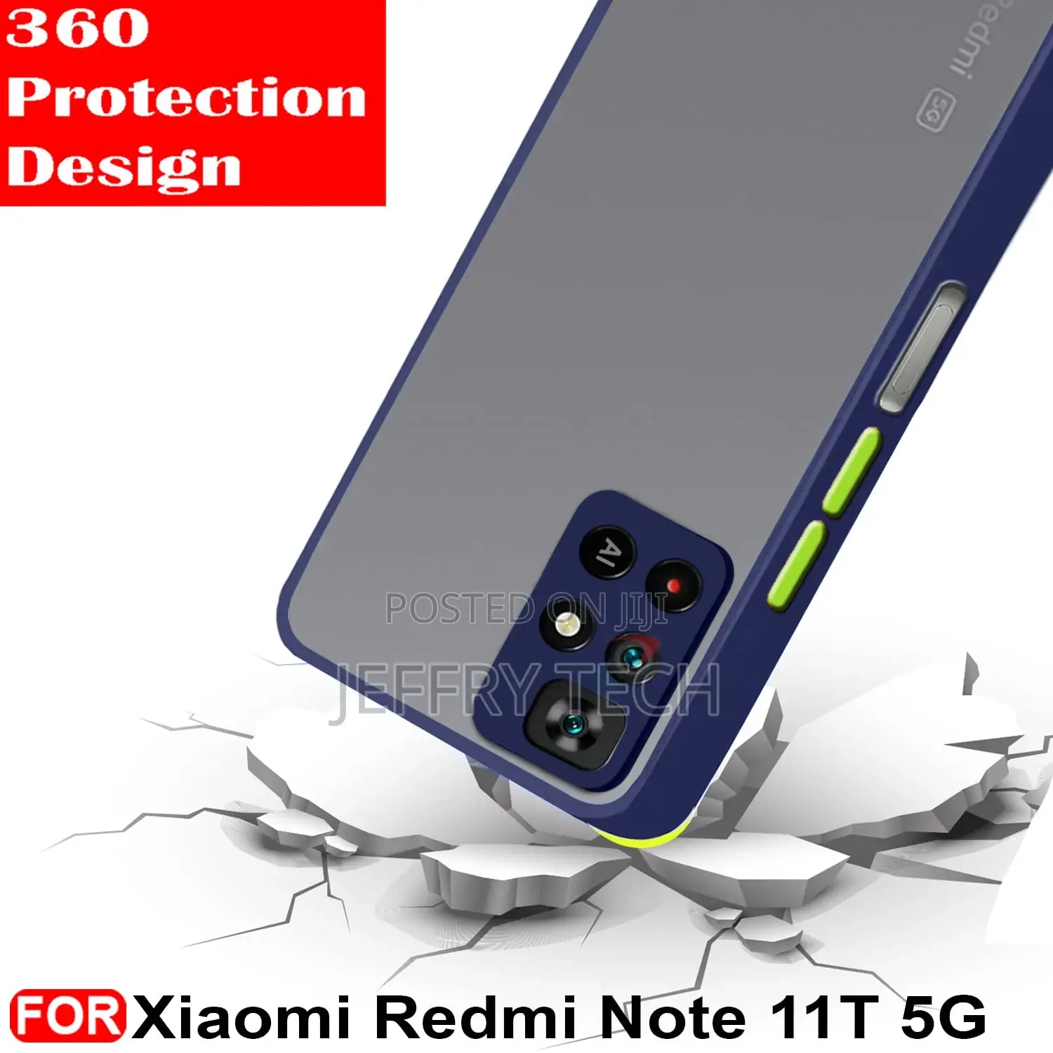Smoke Redmi Note 11T (5G) / Poco M4 Pro (5G) Back Cover Smok