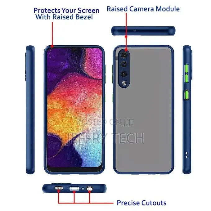 My Choice Samsung Galaxy A50 / A50s / A30s Smoke Cover Prote