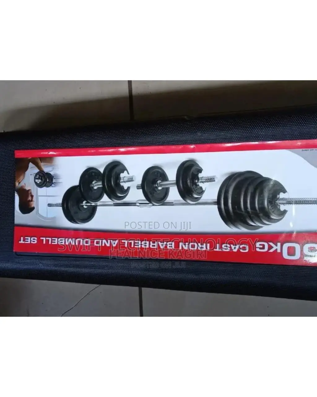 50kg Adjustable Chrome Dumbbells