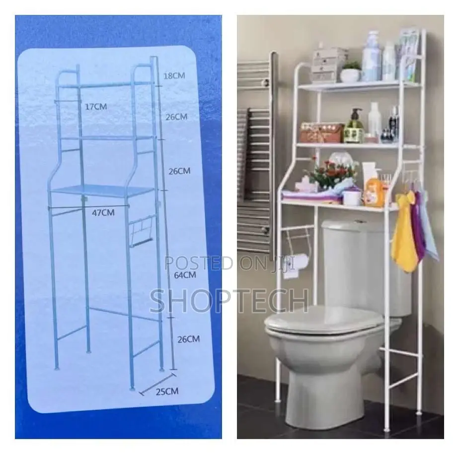 Toilet Organizer Rack.