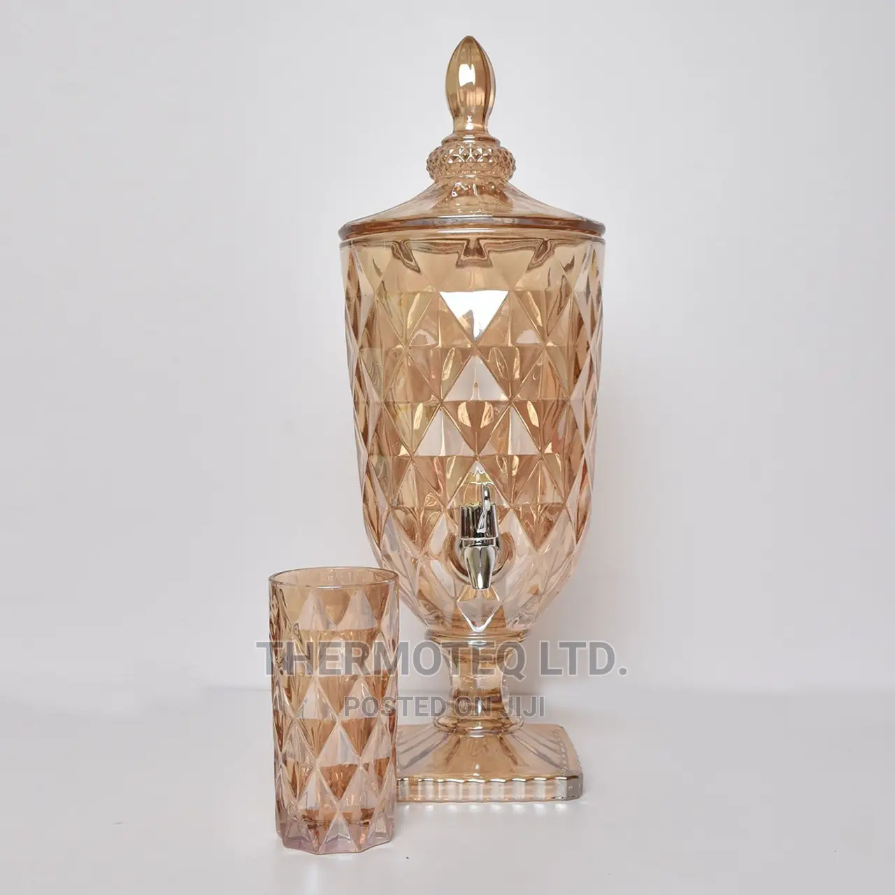 Glass Juice Dispenser
